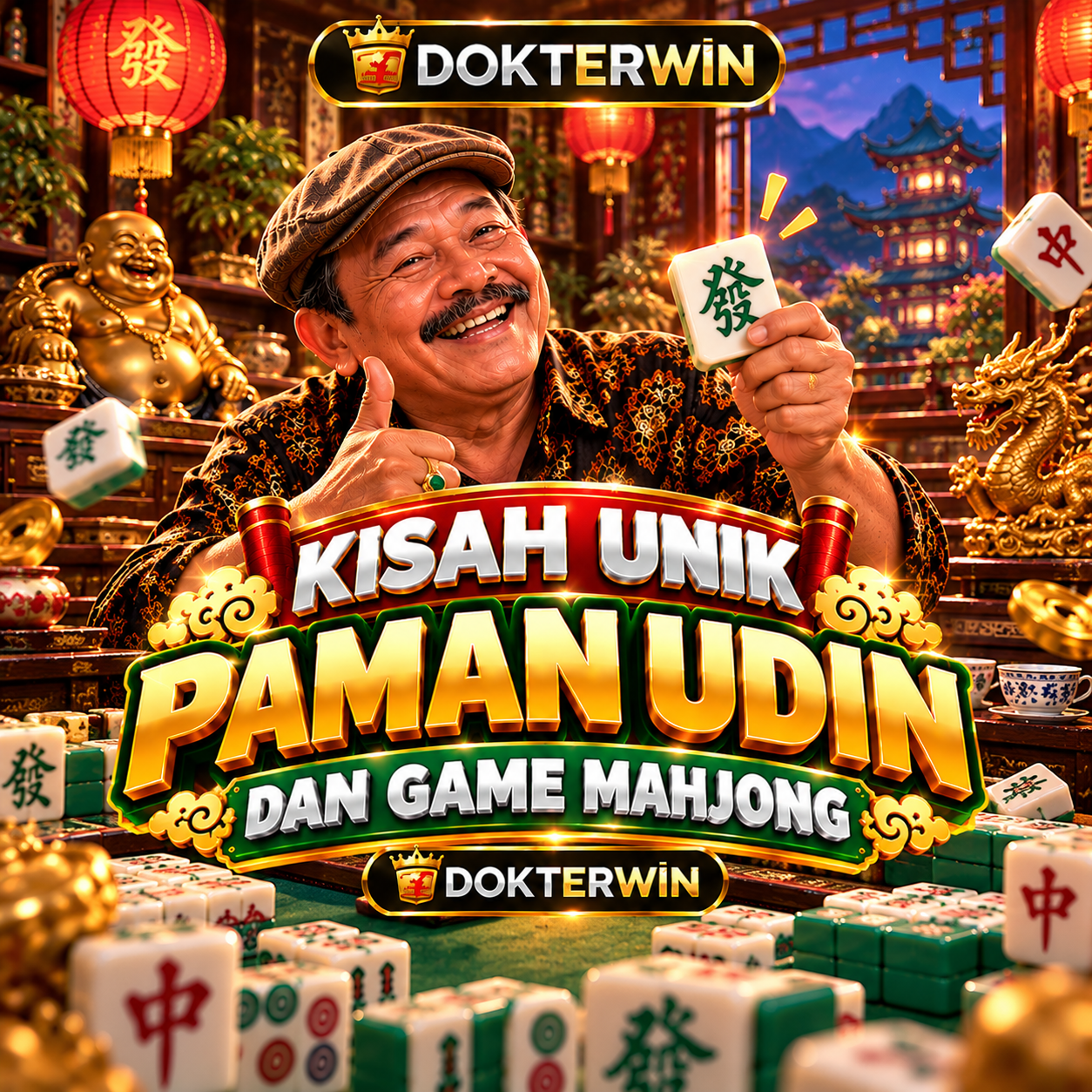 DOKTERWIN: Cerita Paman Udin Menemukan Pola Mahjong