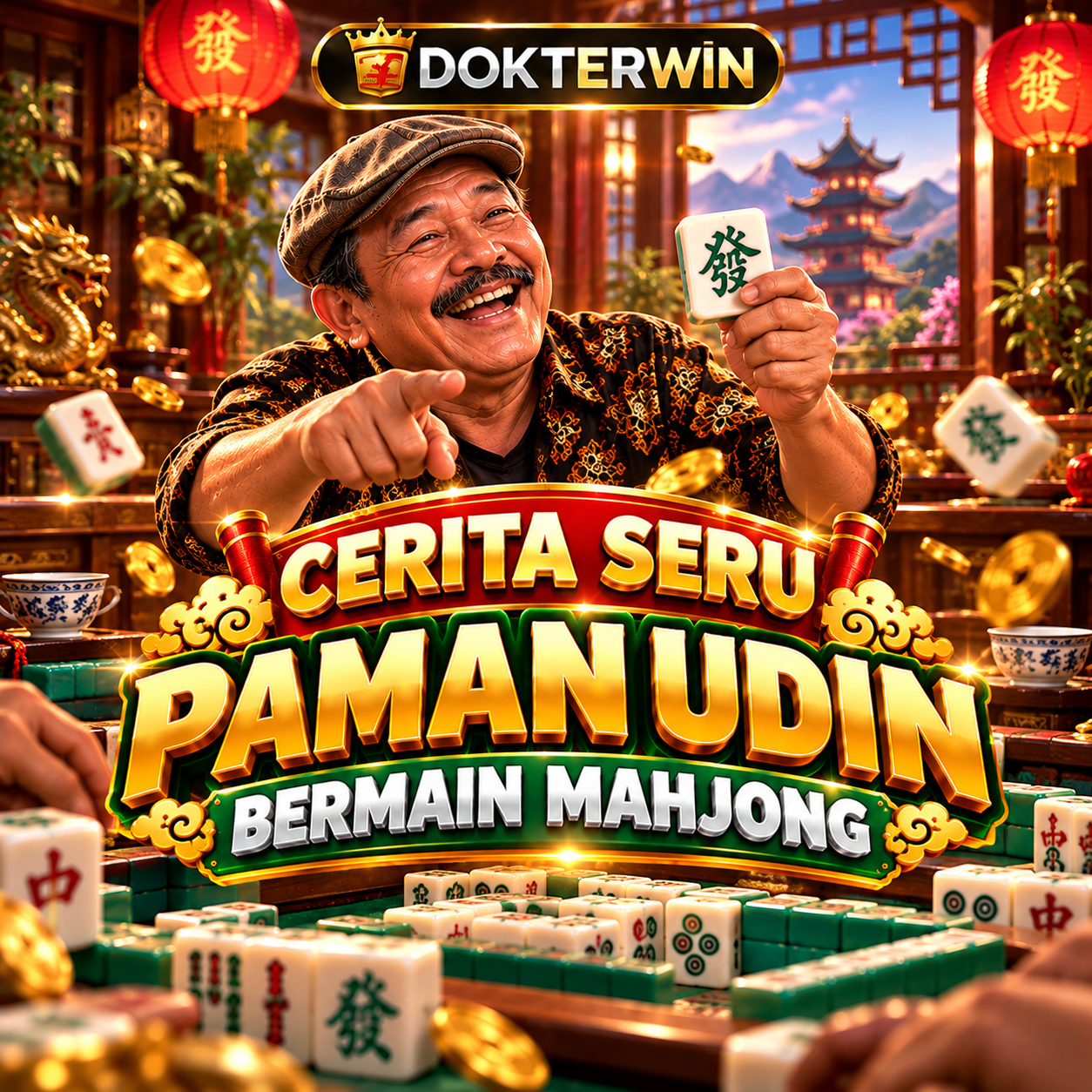 DOKTERWIN: Cerita Seru Paman Udin Bermain Mahjong